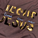 Camiseta Feminina Marrom Jesus Lives In Me