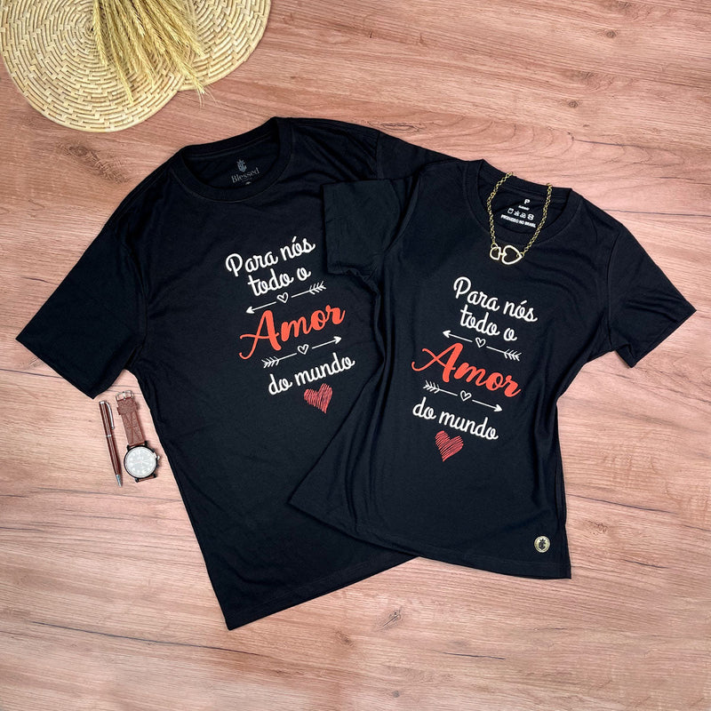 Kit Namorados Preta Para Nós Todo Amor Do Mundo